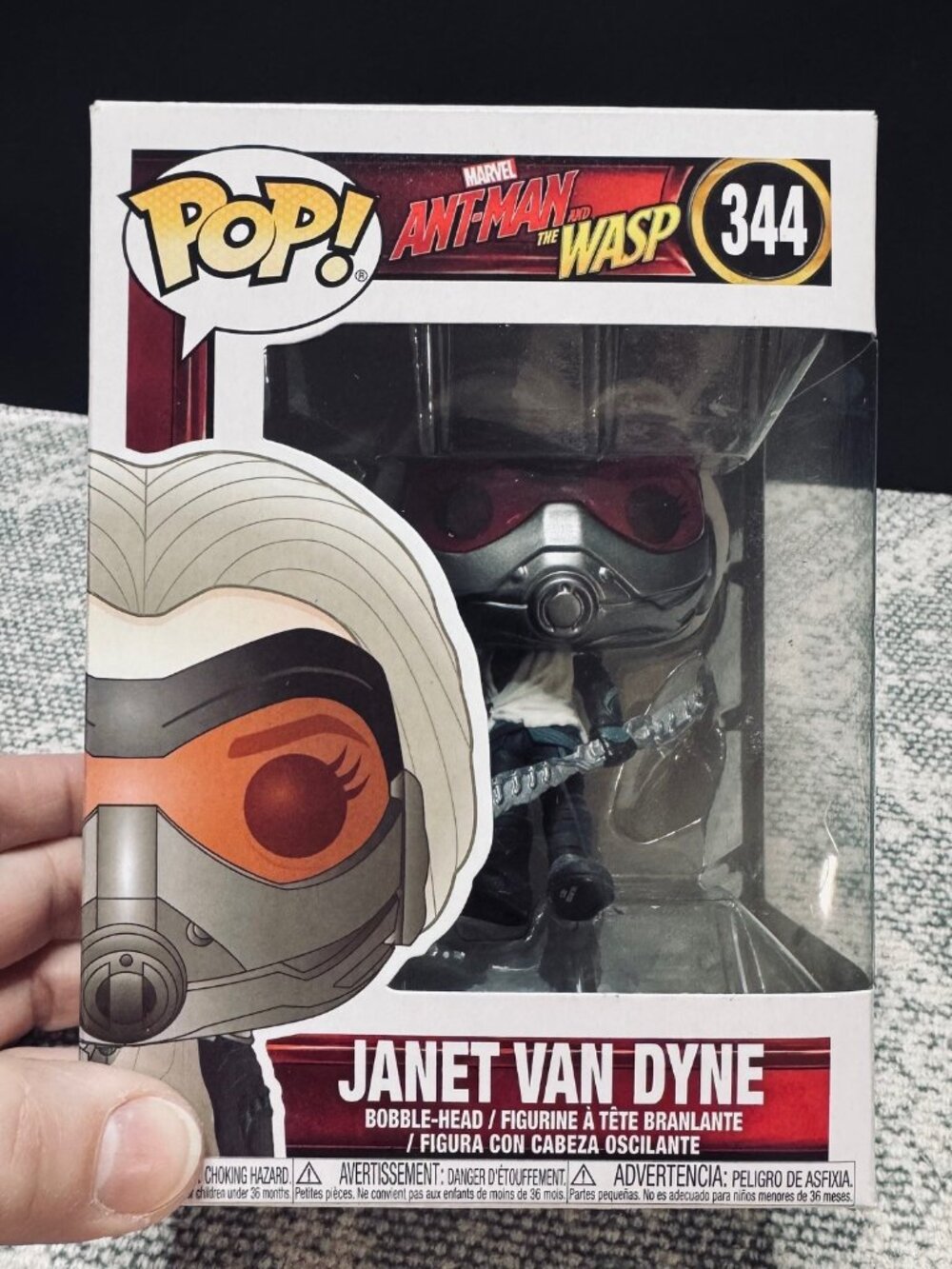 Funko Pop! Marvel- Ant Man and the Wasp, Janet Van Dyne #344